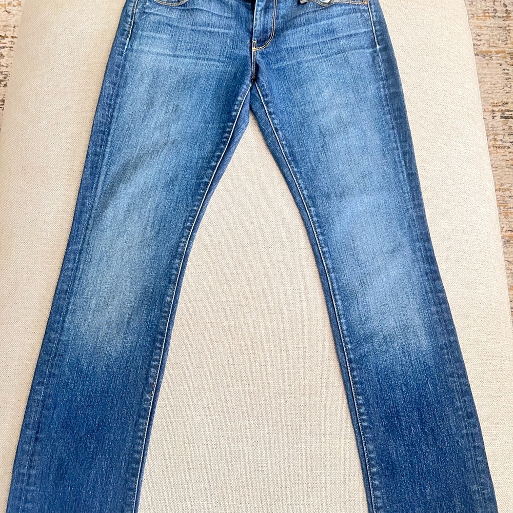 7 For All Mankind women’s Blue straight leg Jeans